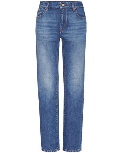 Valentino Garavani Slim-fit Jeans - Blauw