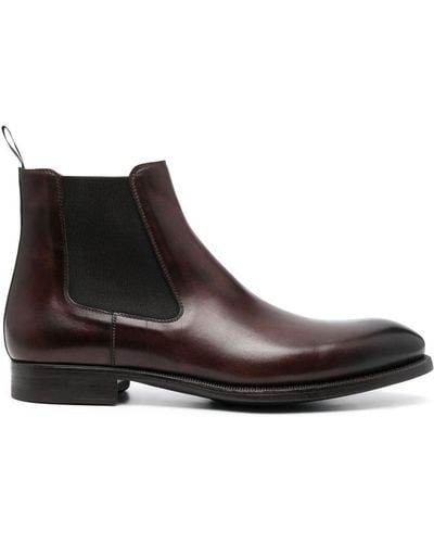 Magnanni Elasticated-panel Chelsea Boots - Brown