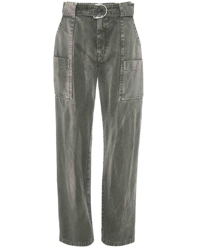 JW Anderson Wide-leg Cargo Jeans - Gray