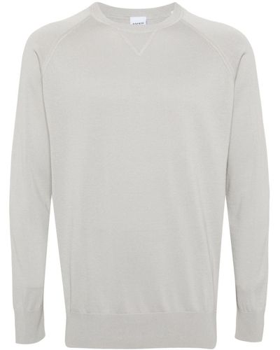 Aspesi Jersey con cuello redondo - Blanco