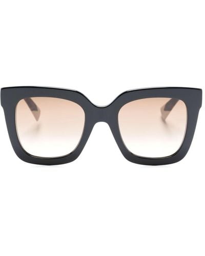 Missoni Oversized-Sonnenbrille mit Farbverlauf - Schwarz