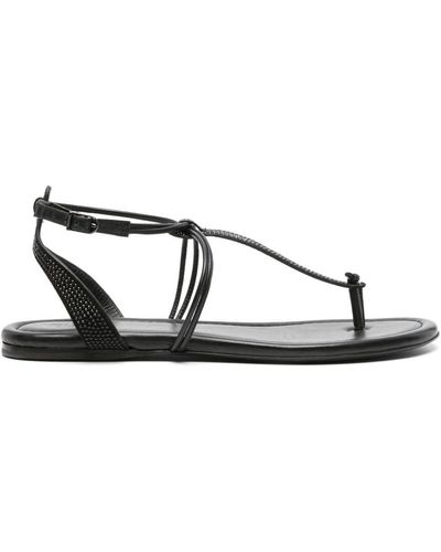 Zadig & Voltaire Moonstar Crystal-embellished Sandals - Black