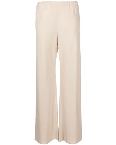 Vince Tailored Wide-leg Pants - Natural