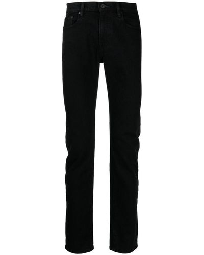 PS by Paul Smith Mid-rise Slim-cut Jeans - Black
