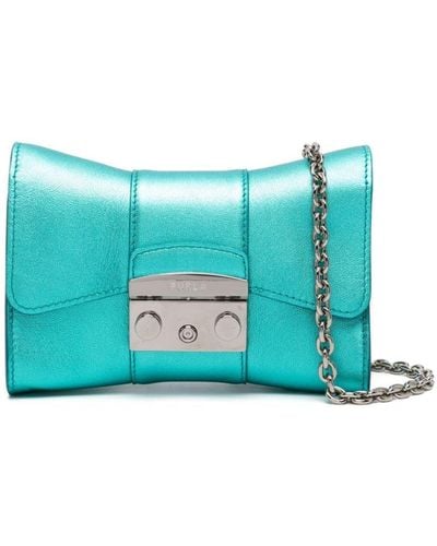 Furla Metropolis Remix Cross Body Bag - Blue