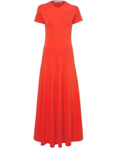 Proenza Schouler Noelle Cotton Maxi Dress - Red