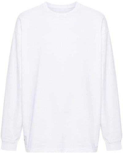 WTAPS T-shirt Cut&Sewn 12 - Blanc