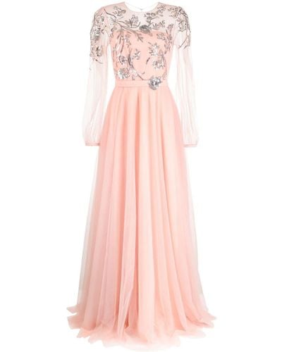 Sachin & Babi Freyja Sequin-embellished Gown - Pink
