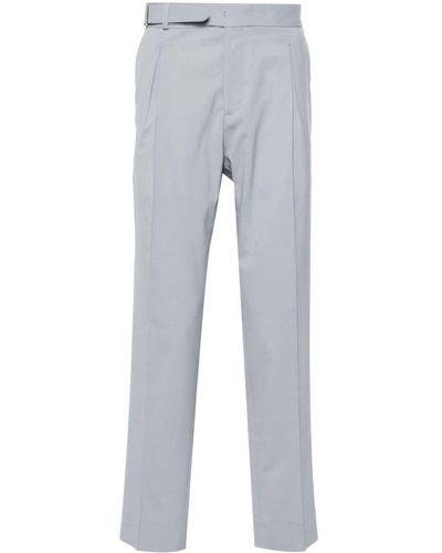 Briglia 1949 Tailored Virgin Wool Pants - Grey