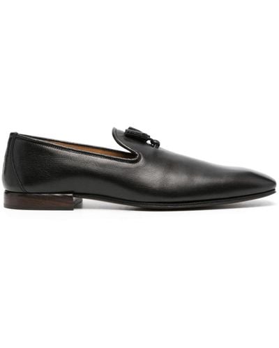 Tom Ford Tassel-detail Leather Loafers - Black