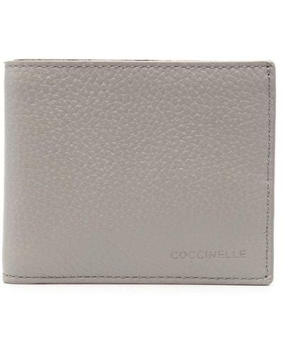 Coccinelle Grained-leather Wallet - Grey