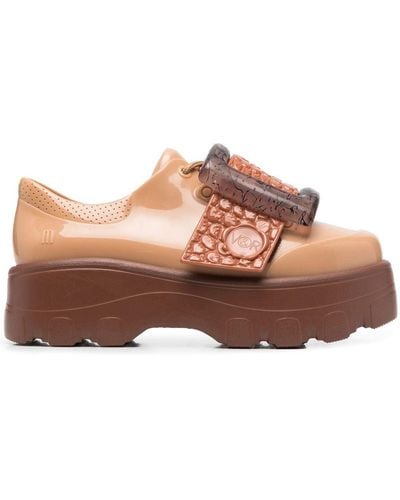 Viktor & Rolf Buckle Up Low-top Trainers - Brown