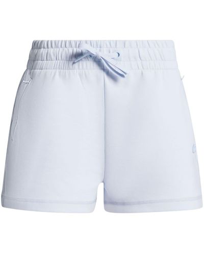 Lacoste Shorts Met Geborduurd Logo - Blauw