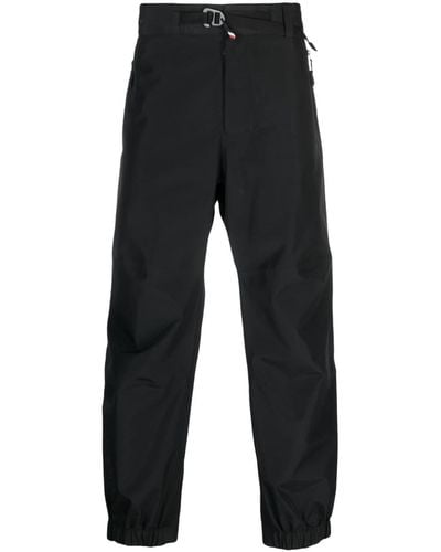 3 MONCLER GRENOBLE Gore-tex Straight-leg Trousers - Black