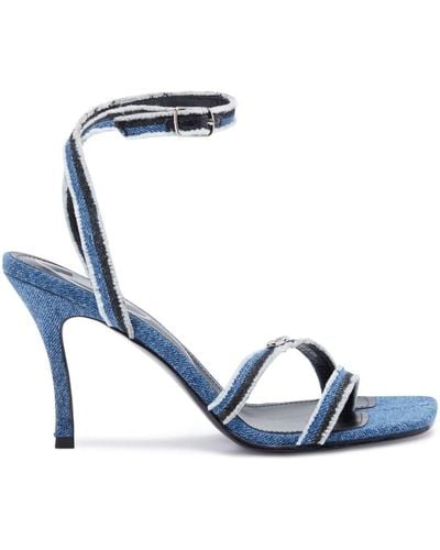 DIESEL D-venus Denim Sandals - Blue