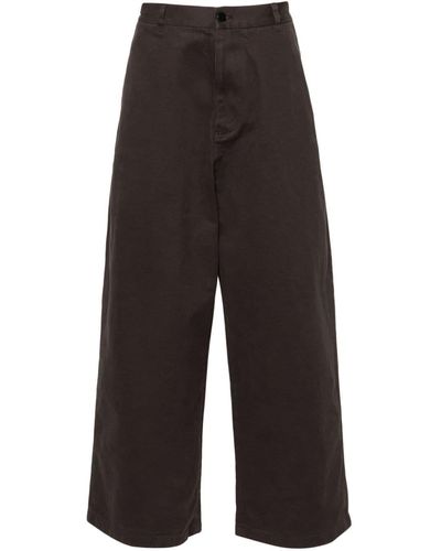 Acne Studios Twill Loose-fit Trousers - Blue