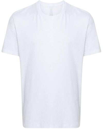 Neil Barrett Slub-texture cotton T-shirt - Weiß
