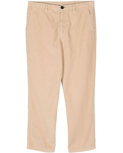 PS by Paul Smith Corduroy Loose-fit Trousers - Natural