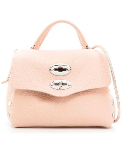 Zanellato Postina Baby Leather Mini Bag - Pink