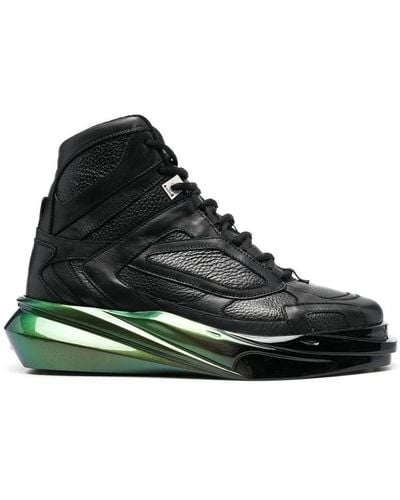 1017 ALYX 9SM Mono Hiking High-top Sneakers - Black