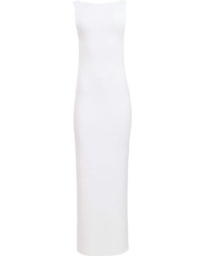 Khaite The Evelyn Maxi Dress - White