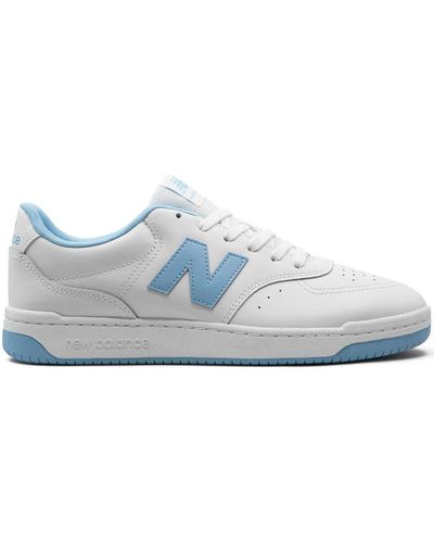 New Balance BB80 "White/Blue" Sneakers - Weiß