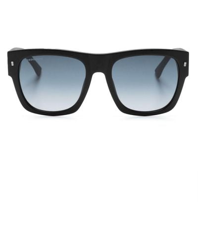 DSquared² Icon Square-frame Sunglasses - Blue