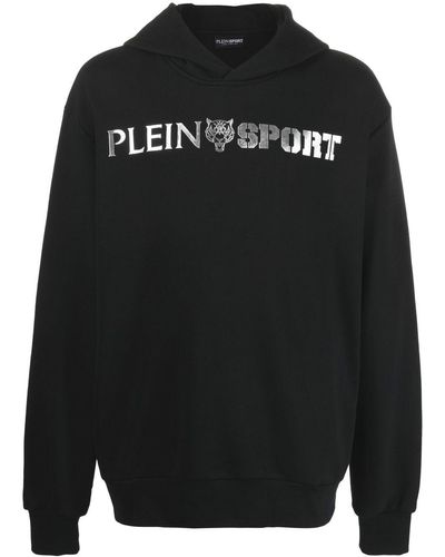 Philipp Plein Statement Logo-print Hoodie - Black