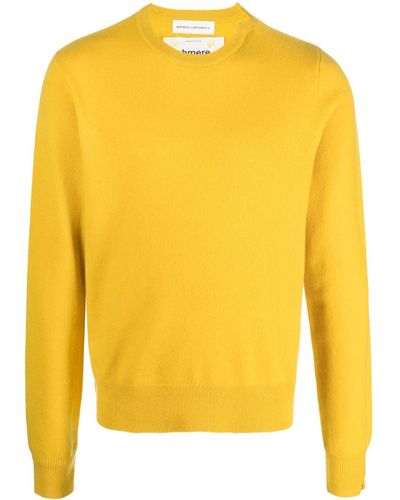 Extreme Cashmere Pullover mit Rundhalsausschnitt - Gelb