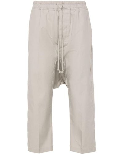 Rick Owens Drop-crotch Cargo Pants - Natural
