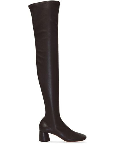 Proenza Schouler Ruched Over-the-knee Boots - Black