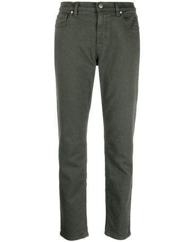 P.A.R.O.S.H. High-waisted Tapered-leg Pants - Gray