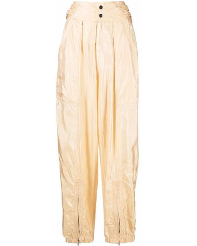 Isabel Marant Zip-detail Track Trousers - Yellow