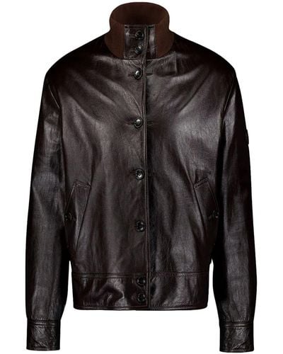 Gucci Chaqueta reversible - Marrón