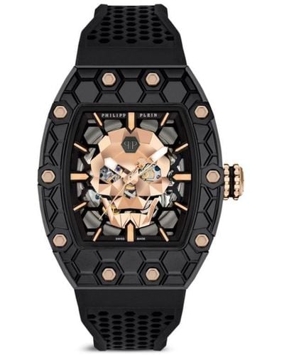 Philipp Plein Crypto King Bea$t 44 Mm Horloge - Zwart