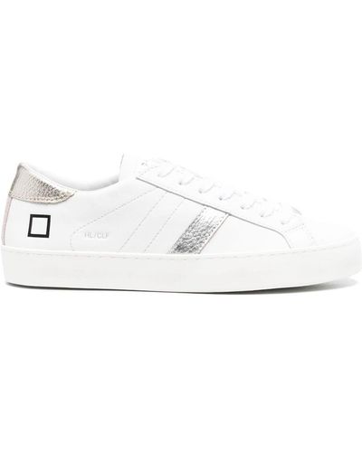 Date Hill Leren Sneakers - Wit