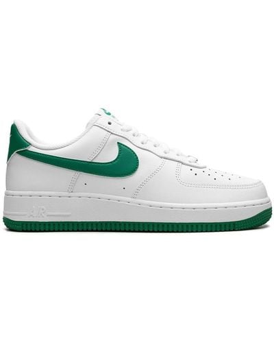 Nike Air Force 1 Leather Sneakers - Green