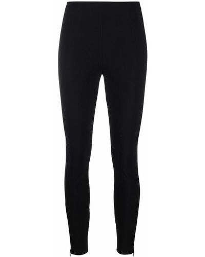 Theory Leggings mit Schlitzen - Schwarz