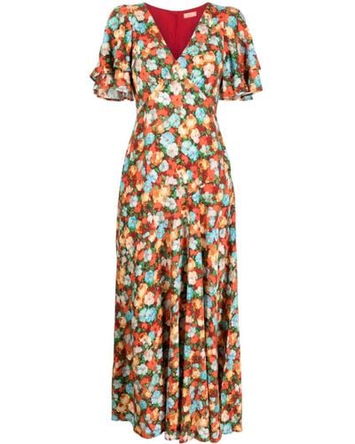 Kitri Tallulah Floral-print Maxi Dress - Multicolour