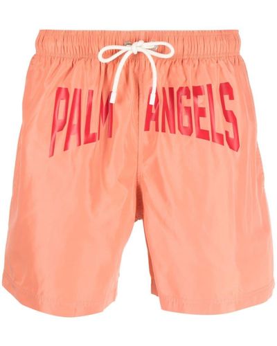 Palm Angels Swim Shorts - Orange