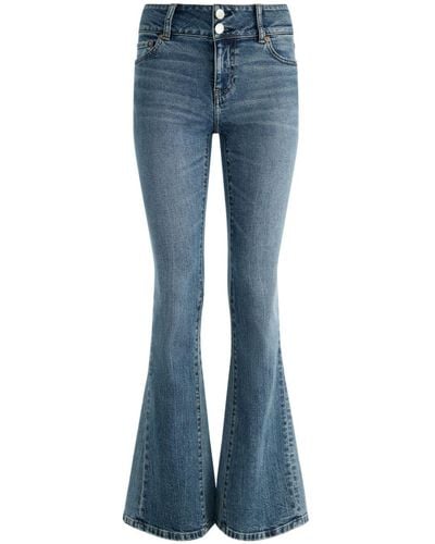 Alice + Olivia Stacey Flared-leg Jeans - Blue