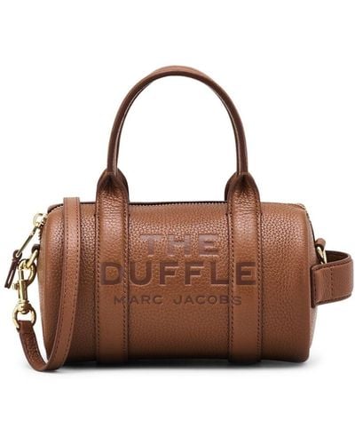 Marc Jacobs The Mini Leather Duffle バッグ - ブラウン