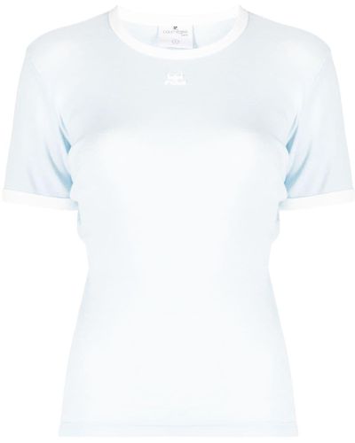T-shirts Courreges pour femme | Réductions en ligne jusqu'à 55 % | Lyst