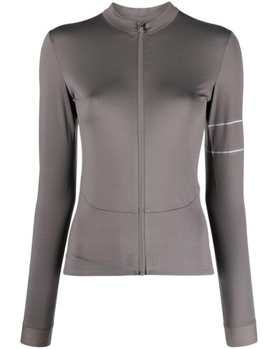 Rapha Logo-print Thermal-jersey Cycling Vest - Gray