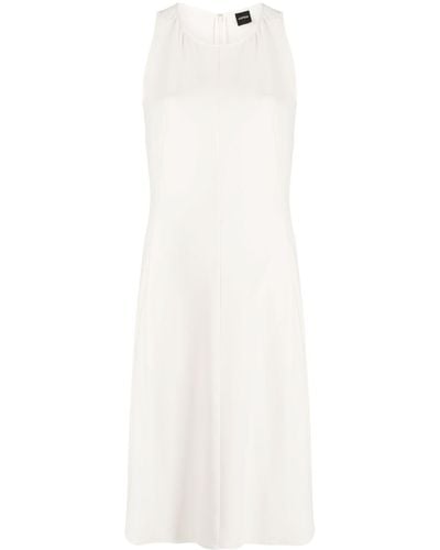 Aspesi Darted A-line Dress - White