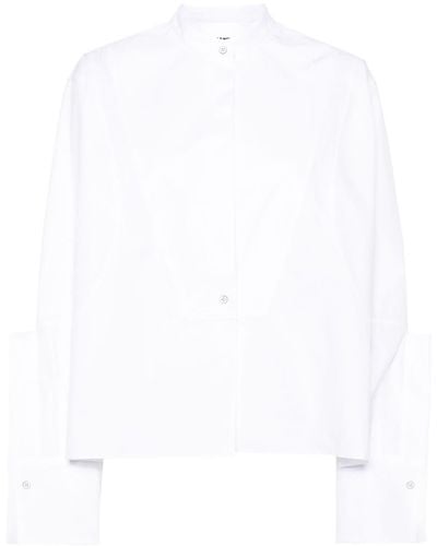Jil Sander クロップドシャツ - ホワイト