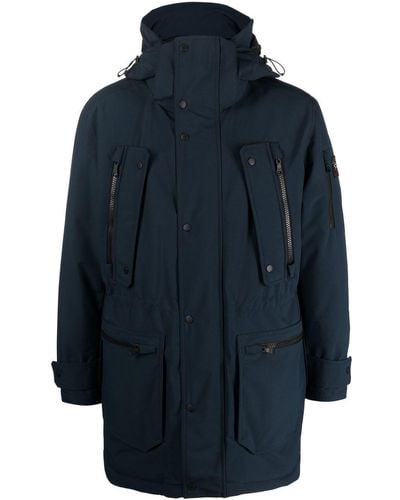 Paul & Shark Klassischer Daunenparka - Blau