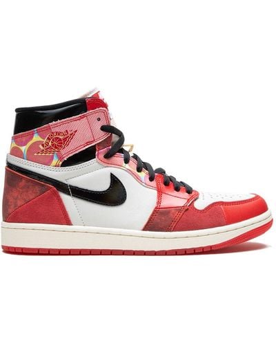 Nike Air 1 High OG "Spider-Man Across The Spider-verse" Sneakers - Rot