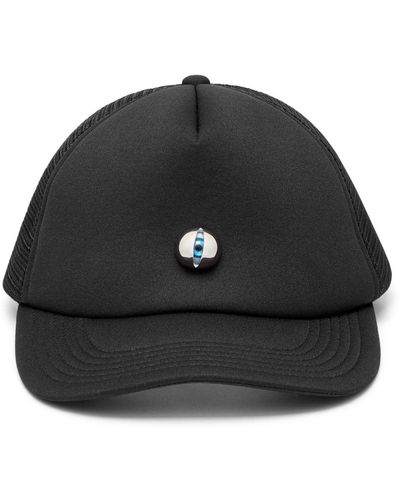 Undercover Cappello da baseball con applicazione - Nero