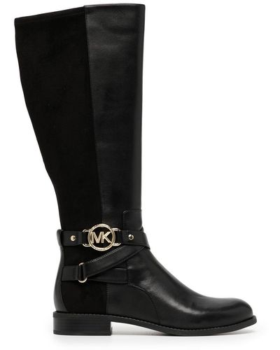 Michael Kors Rory Knee-high Leather Boots - Black